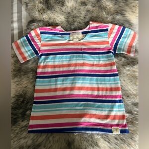 Colorful Ultra Violet Striped Kids Shirt
